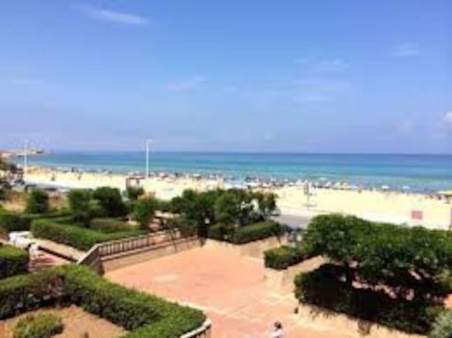 A Casa Di Rosa,Fronte Spiaggia, Piscina,Parcheggio Trapani Dış mekan fotoğraf